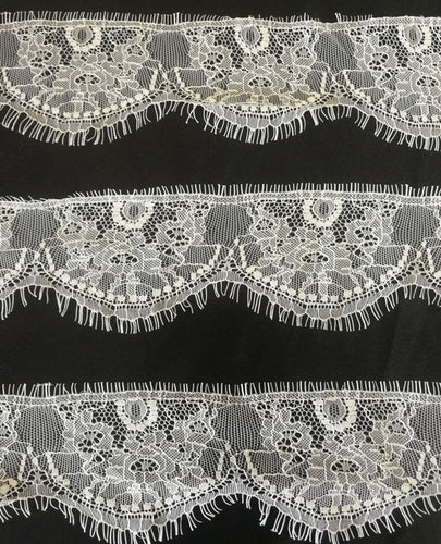 Ivory Eyelash Lace