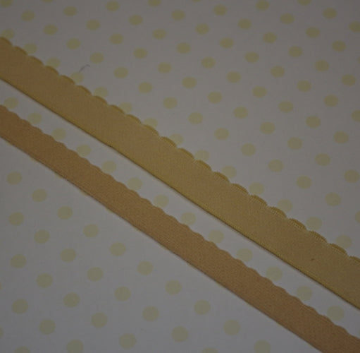 Scalloped Plush Elastic