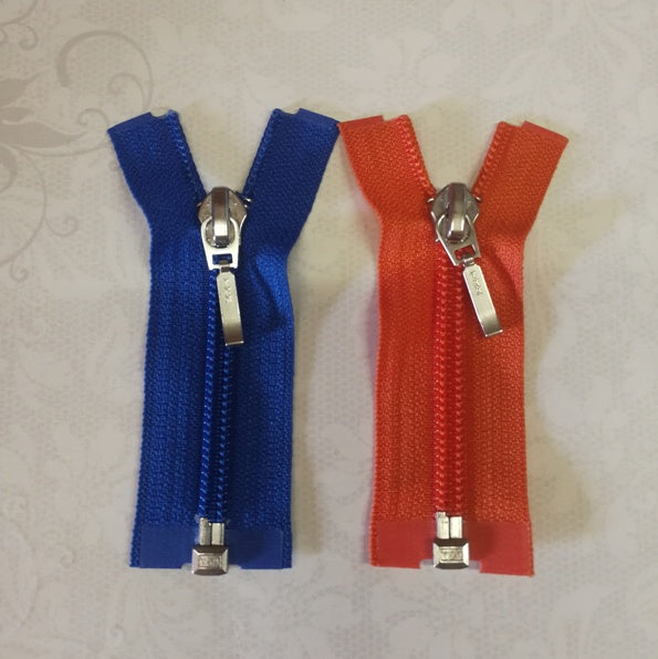 Short Zips Open End 8cm